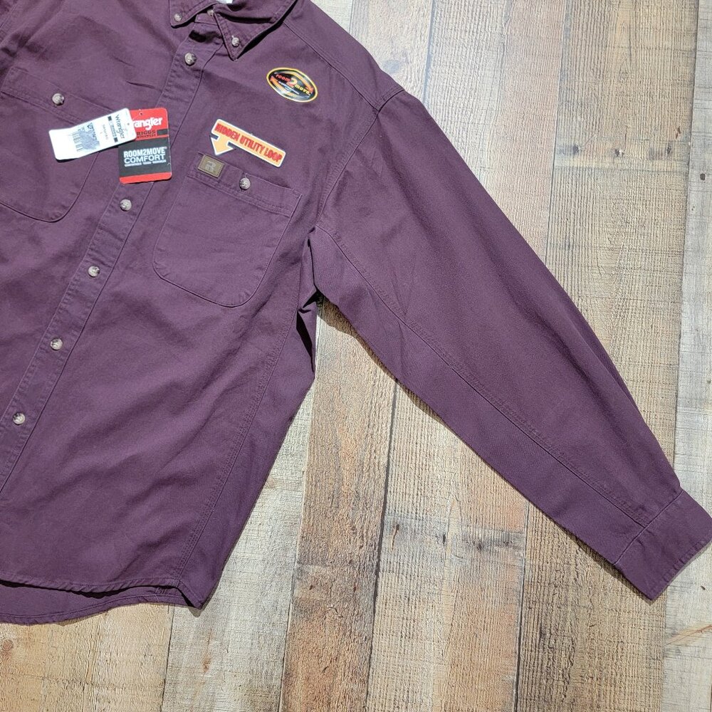 Durable Wrangler Riggs Workwear Shirt - New with Tags - Picture 4 of 11